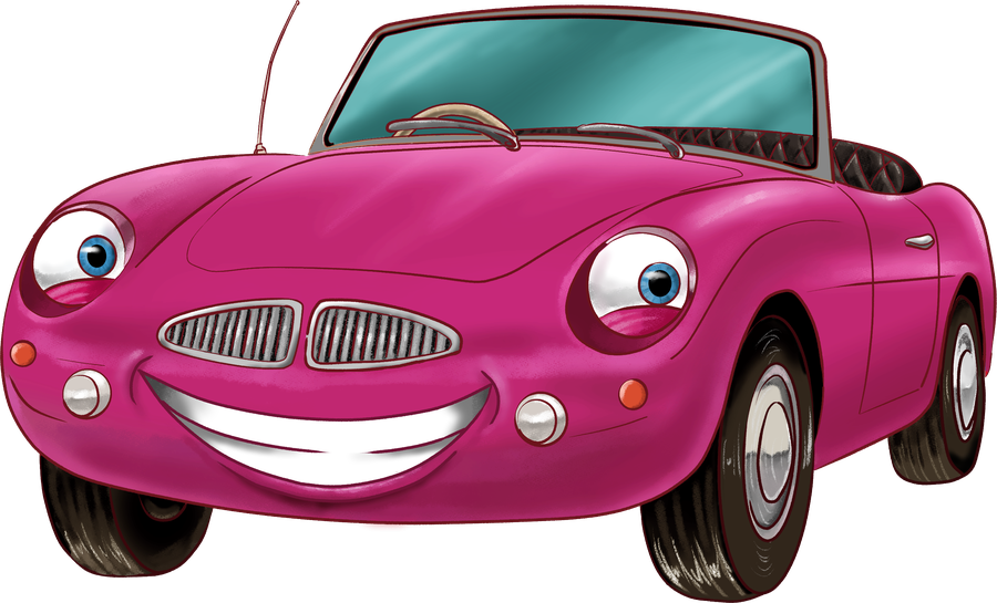 Floyd, the little pink car